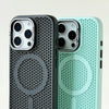 Honeycomb Grid Mesh Cooling Magsafe Phone Case Lens Bracket