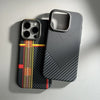 Carbon Fiber Geometric MagSafe Case