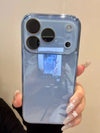 Luxury Tempered Glass Camera Protection Case for iPhone
