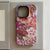 Brown Red Polka Dot Elegant Phone Case