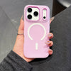 Lavender candy-tone iPhone case with slim profile and MagSafe ring