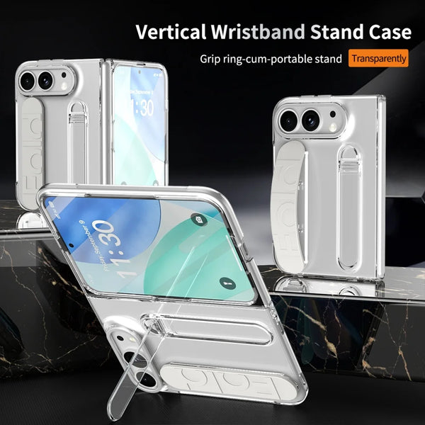 Wrist Strap Stand Fold Case