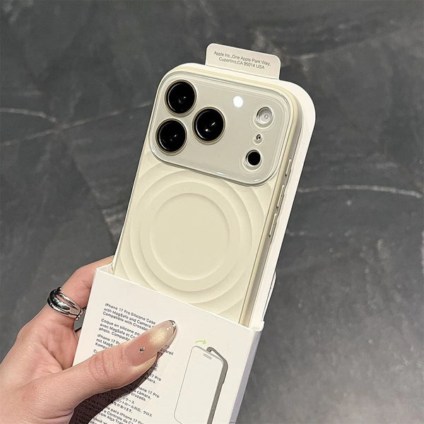 Water Ripple Silicone iPhone Case - Magsafe