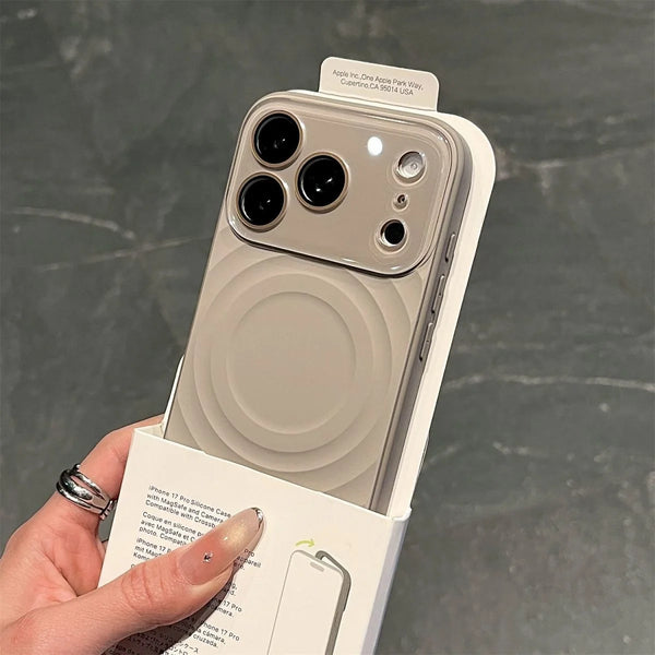 Water Ripple Silicone iPhone Case - Magsafe