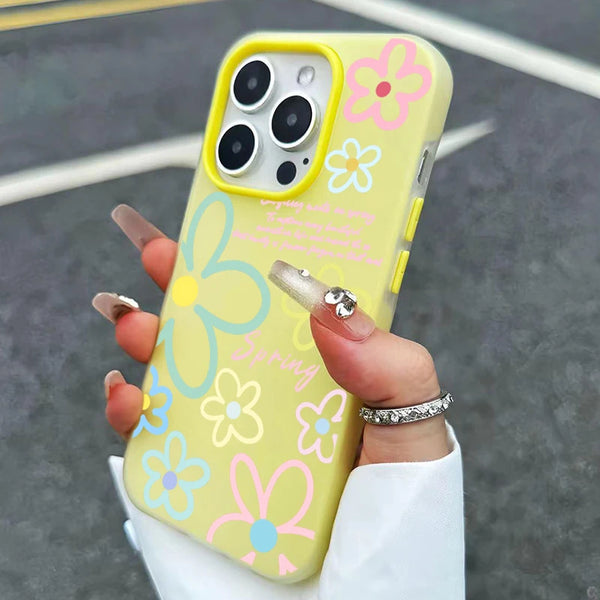 Spring Flower Pattern Phone Case