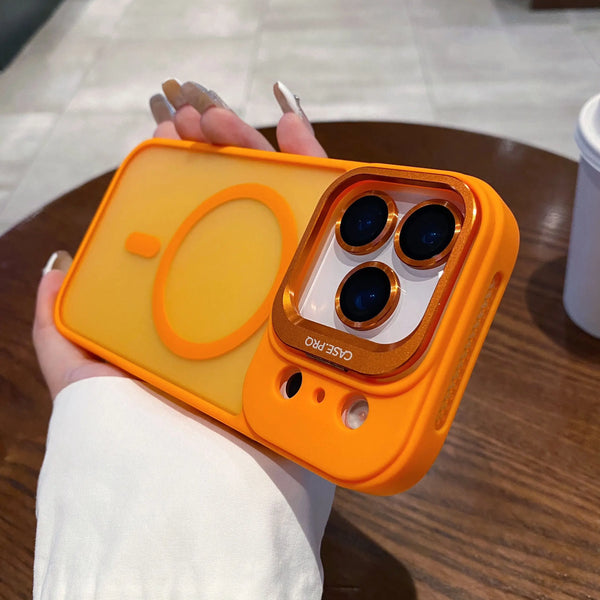 Matte Magnetic Lens Holder Case