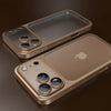 Plating Frosted Translucent Case for iPhone 17 Pro Max