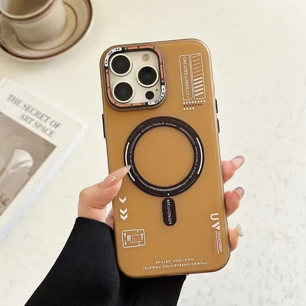 Matte Magnetic iPhone Cover With Sleek Finish For iPhone 16 Pro Max