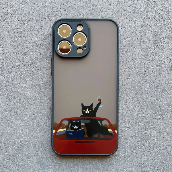 Funny Cat Daily Life Phone Case
