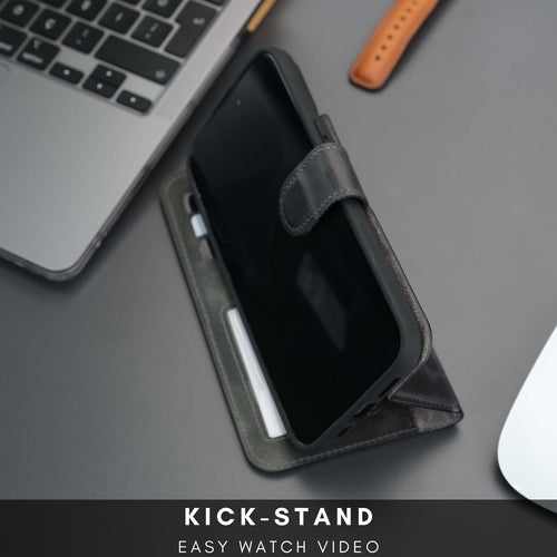 Casper iPhone 15 Pro Max Wallet Case Leather MagSafe