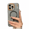 Grey Matte MagSafe Case β White Background Square