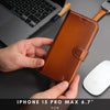 Casper iPhone 15 Pro Max Wallet Case Leather MagSafe