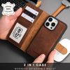 Casper iPhone 15 Pro Max Wallet Case Leather MagSafe