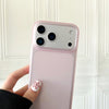 Luxury Candy Color Clear Matte Case for iPhone