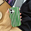 Summer Candy Stripe Case For iPhone 16 - Colorful Gloss