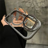 MagSafe Clear Flip Bracket Stand Case for iPhone