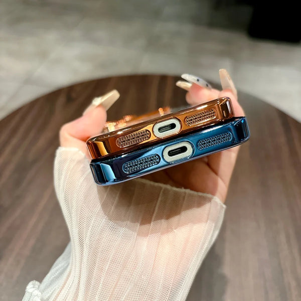 Plating Sparkling Transparent Case