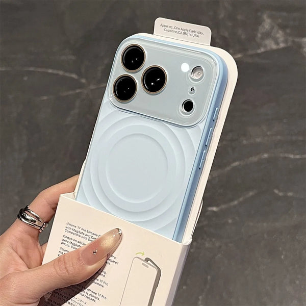 Water Ripple Silicone iPhone Case - Magsafe