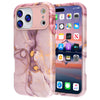 3 in 1 Marble Stripe Case - Modern Style Case For iPhone 17 Pro Max
