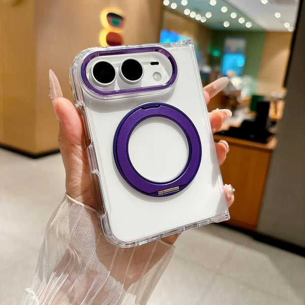 Rotating Transparent MagSafe Case