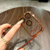 Plating Sparkling Transparent Case - front view