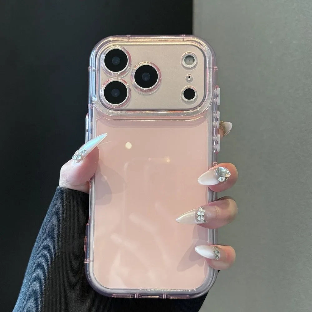 Luxury Airbags Soft iPhone Case – Shockproof & Clear - front view