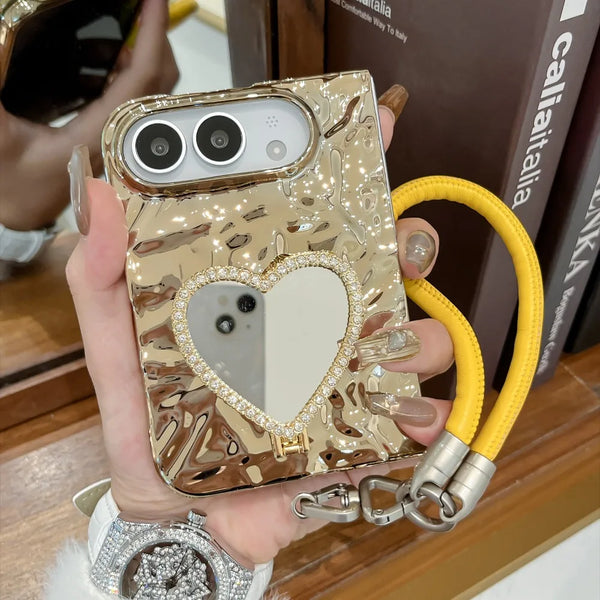 Water Ripple Mirror Diamond Case
