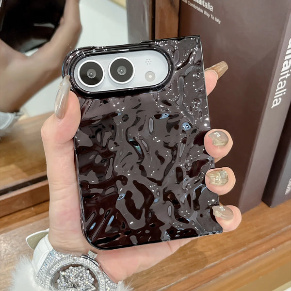 Silver 3D Ripple Case