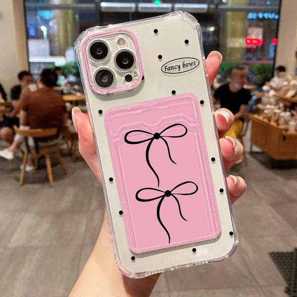 Soft Card Slot Bag Holder Phone Case