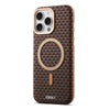 Orange Triangle Pattern MagSafe Case protective iPhone case for iPhone 16 Pro Max to iPhone 16 Pro