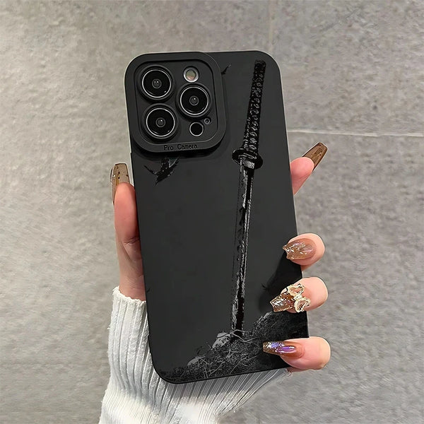 Sword Pattern Protective Phone Case