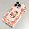 Transparent Cute Cat iPhone Case