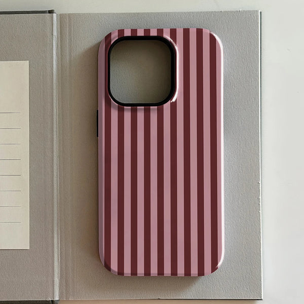 Brown Red Polka Dot Elegant Phone Case