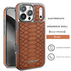 Luxury iPhone Case – Snake Leather Design
