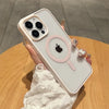 Matte Natural Titanium magnetic charging case