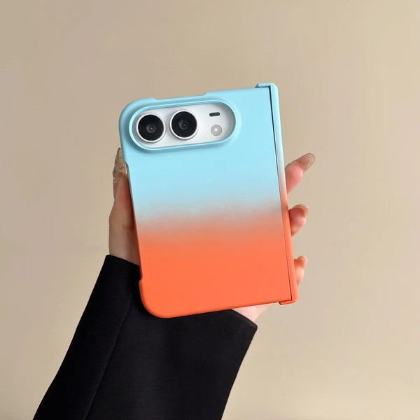 Gradient Frosted Hinge Case