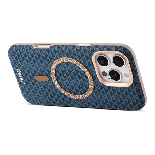 Orange Triangle Pattern MagSafe Case protective iPhone case for iPhone 16 Pro Max to iPhone 16 Pro