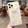 Korean Aesthetic Pink Case – Clear Card Slot – iPhone 13 Series