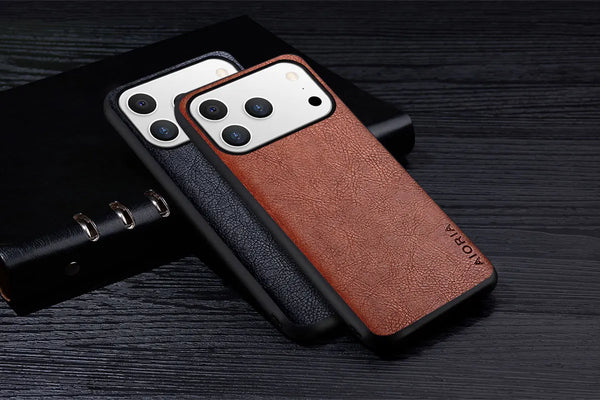 Premium Leather iPhone Case – Business Style - additional view landscape