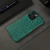 Ostrich Leather Case For iPhone 16 Pro Max | Executive Style