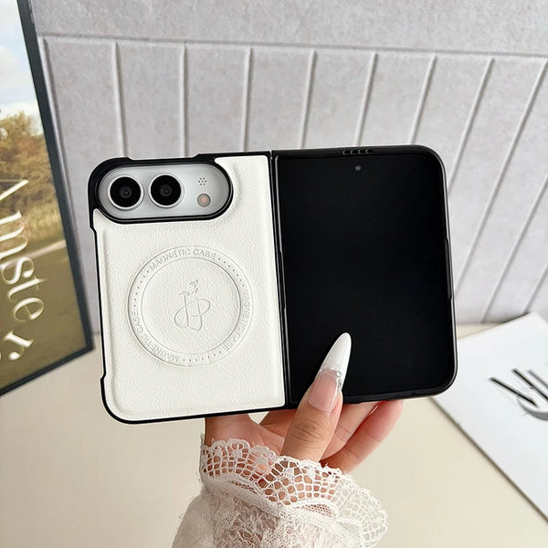 Solid Color Synthetic Leather Case