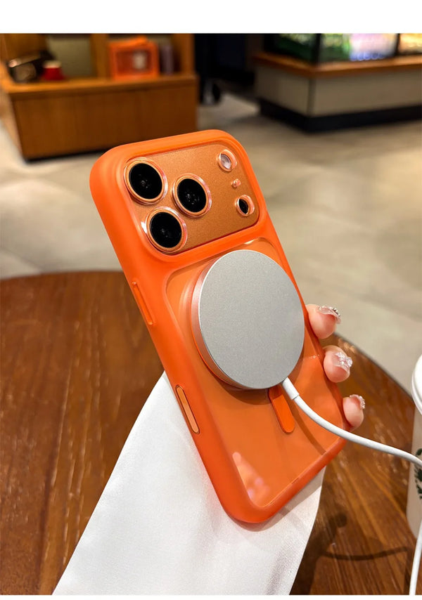 Transparent MagSafe Armor Case for iPhone 17 Pro