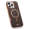 Orange Triangle Pattern MagSafe Case protective iPhone case for iPhone 16 Pro Max to iPhone 16 Pro