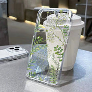 Cute Floral Phone Case Transparent