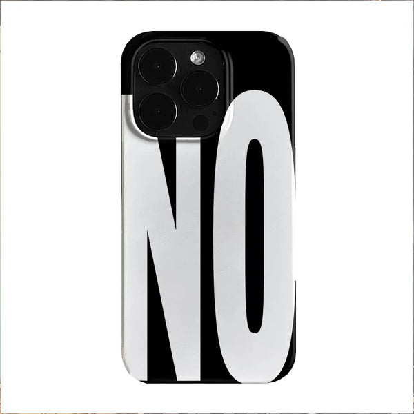 NO And YES Personalized ArtCase