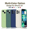 Matte magnetic silicone iPhone case shown in multiple colors on a clean white background.