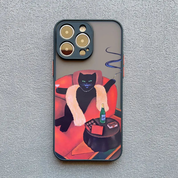 Funny Cat Daily Life Phone Case