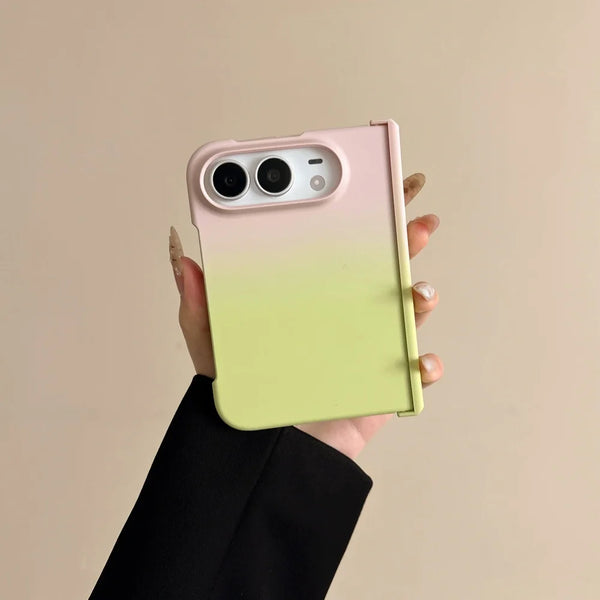Gradient Frosted Hinge Case