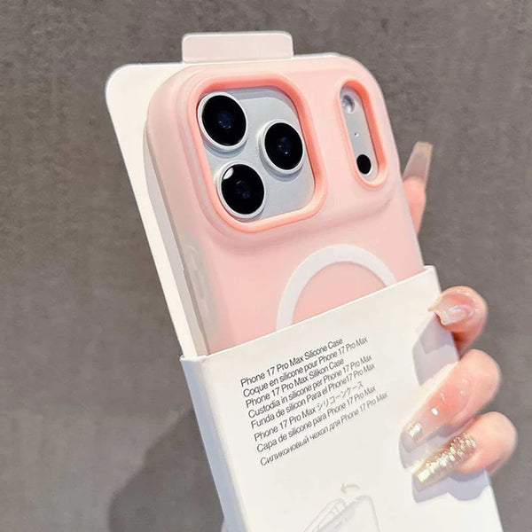 Luxury Candy Color Magnetic MagSafe Case for iPhone 17