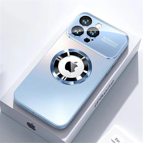 Trendora Titanium Metallic Matte Case for iPhone